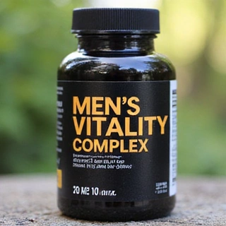 Bottle of Men's Vitality Complex supplement
